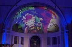 Концерт с песочной анимацией. Чайковский. Щелкунчик. Вивальди. Зима. Шуберт. Аве Мария