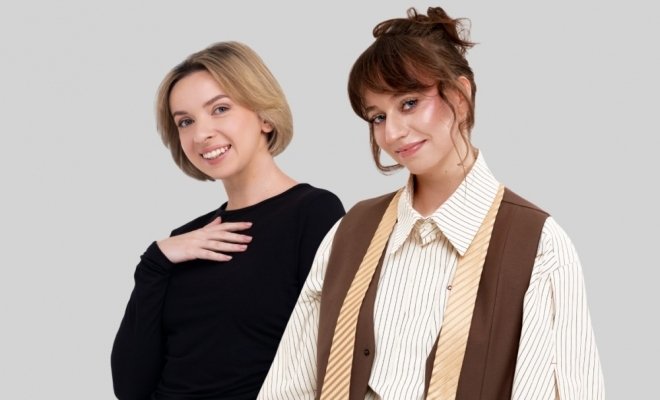 Настя Веневитина и Катя Котофеева