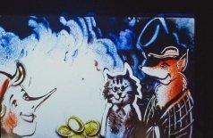 Сказка с органом и песочной анимацией. Приключения Буратино или Золотой ключик