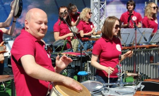 Парад Планет. Сибирский оркестр ударных инструментов