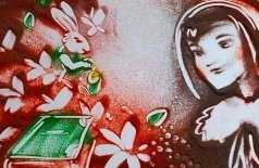 Сказка с органом и песочной анимацией. Алиса в стране чудес