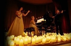 Шедевры Миядзаки и Хисаиси при свечах