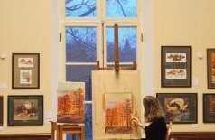 Пробный урок по акварельной живописи