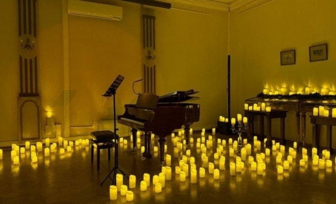 Мировые хиты: дудук, саксофон, флейта и рояль при свечах