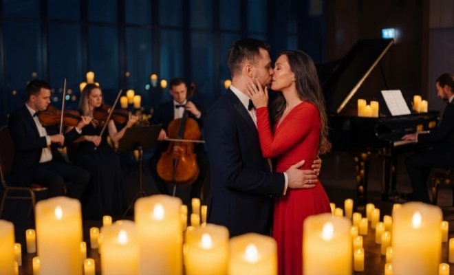 Музыка любви. Оркестр при свечах