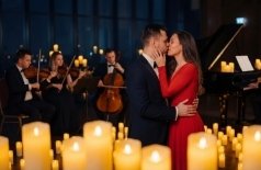 Музыка любви. Оркестр при свечах