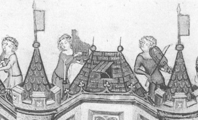 Музыка Средневековья при свечах