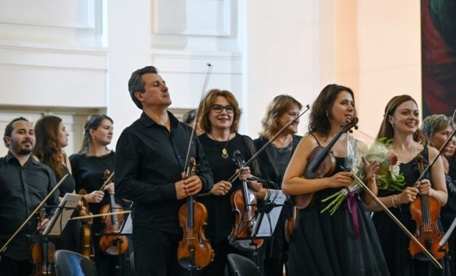 Моцарт. Орган с симфоническим оркестром