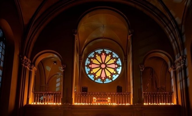 Джаз на органе при свечах