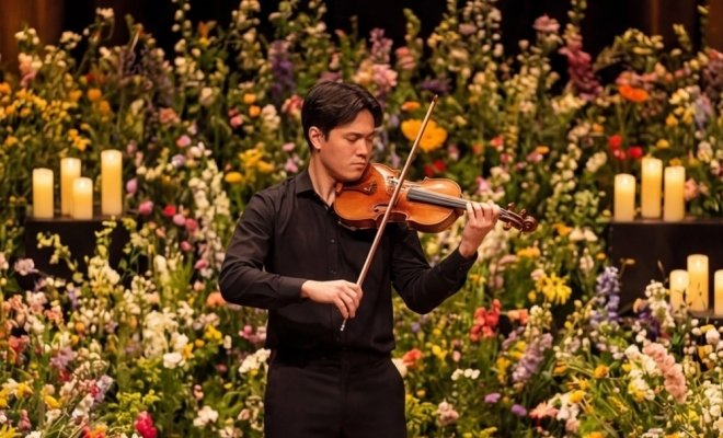 Оркестр при свечах. Цветочная рапсодия