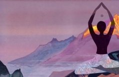 Йога в живых полотнах Рериха. Путь в Шамбалу