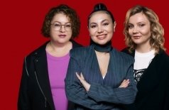 Ольга Егорчева, Светлана Кудинова и Амалия Гридина