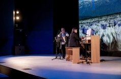 Голос дудука и орган