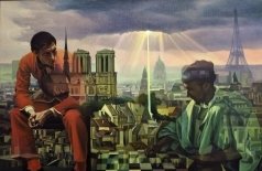 Луч солнца над Парижем