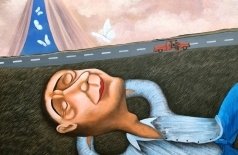 Кураторская экскурсия по выставке Дмитрия Бухрова «Какой во мне смысл?»