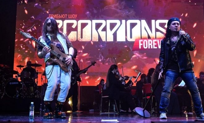 Scorpions Show с симфоническим оркестром