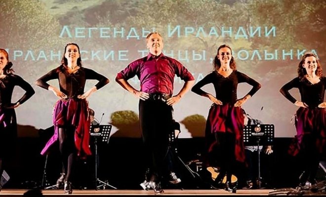 Ирландское шоу. Огненные танцы Ирландии, гитара и флейта