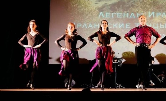 Ирландское шоу. Огненные танцы Ирландии, гитара и флейта