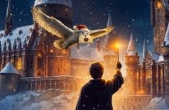 Новый год в Хогвартсе: вселенная Гарри Поттера