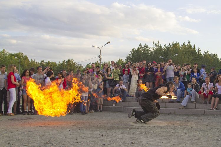 Пламенная мистерия в День молодежи