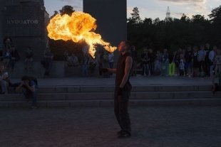 Пламенная мистерия в День молодежи