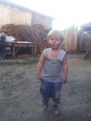 Иван Троицков, 2 года 4 месяца: «Летний отдых в деревне»