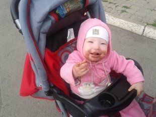 София Байгазина, 1 год: «Соняшка-вкусняшка»