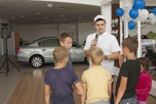 Олимпиадные Volkswagen в городе! Теперь с видеоверсией события! 