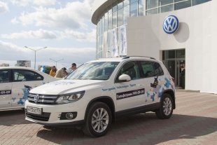 Олимпиадные Volkswagen в городе! Теперь с видеоверсией события! 