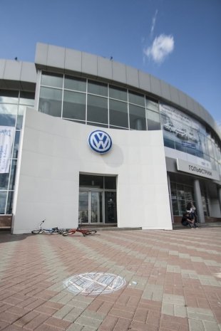 Олимпиадные Volkswagen в городе! Теперь с видеоверсией события! 