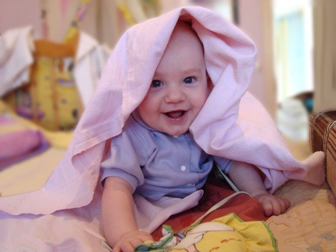 Алеша Менщиков, 6 месяцев