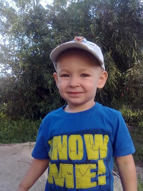 Женя Юдин, 2 года