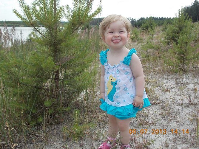 Ника Иваницкая, 1 год 5 месяцев