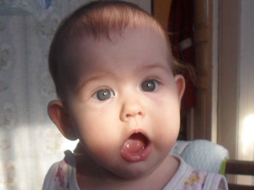 Карина Шашанова, на фото 6 месяцев