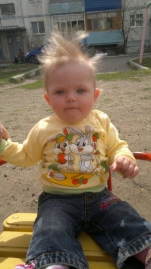 Виктория Быкова, 1 год