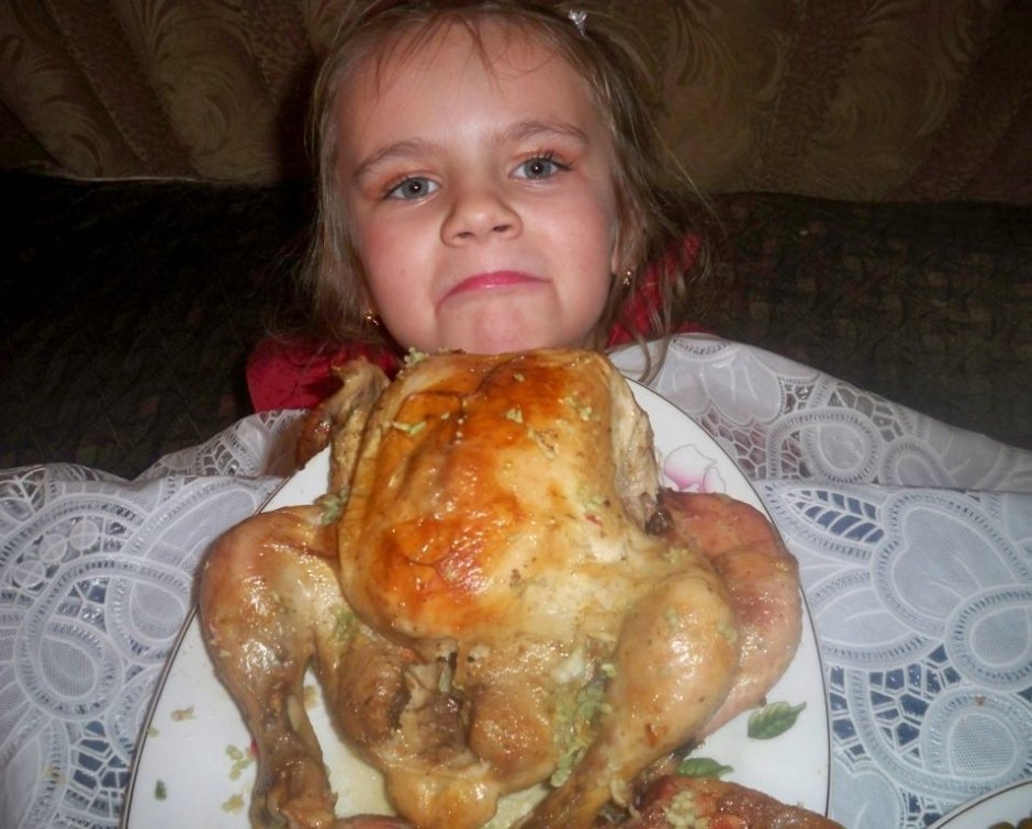 Валерия Петухова, на фото 7 лет