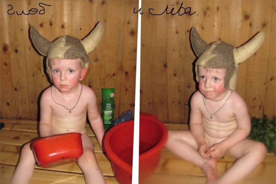 Глеб и Лёва Золотаревы, 3,5 года