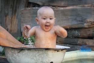 Александр Шепелин, 9 мес