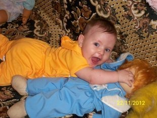 Евгений Бушуев, 9 мес.