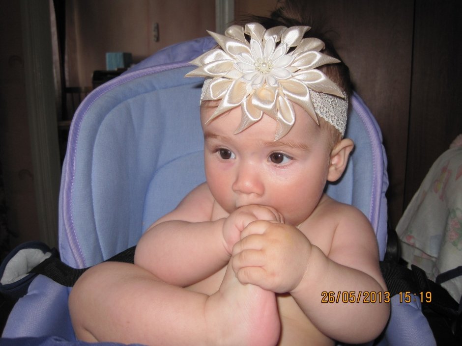 Ева Милютина, 1год