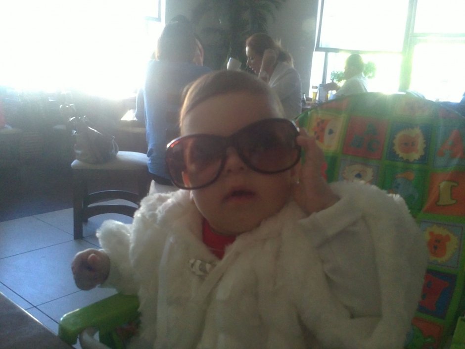 Амина Гасанова, 1 год