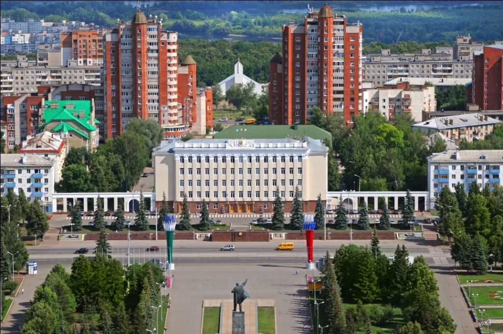 Площадь ленина в уфе фото