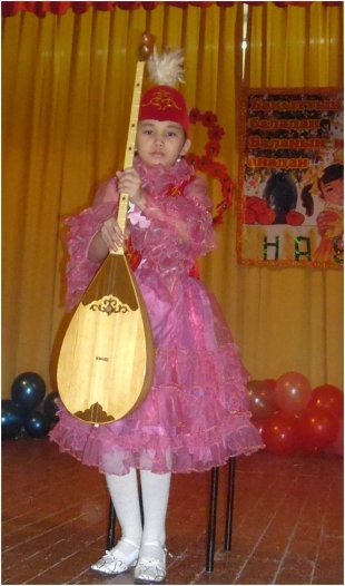 Амина Нуржанова, 10 лет. Г. Караганда.