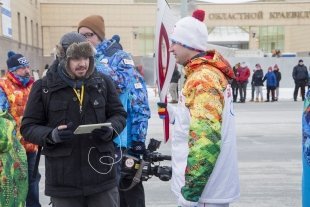 Олимпийский огонь в Челябинске: как факел Олимпиады путешествовал на верблюде