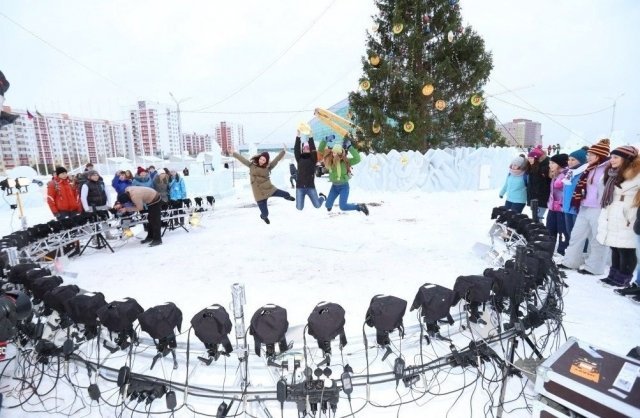 В Уфе прошла акция «Наряди елку своего города!»