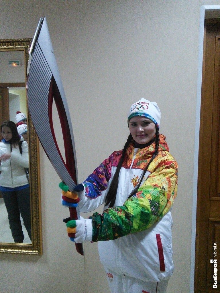 Свияжский этап эстафеты олимпийского огня в Казани