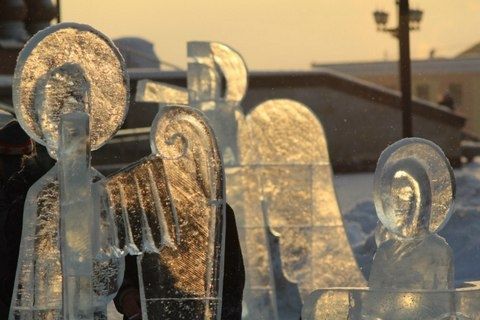Фестиваль ледовых Ангелов и Архангелов