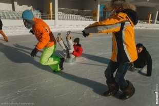 Флешмоб "Выбирай спорт" на Центральном стадионе