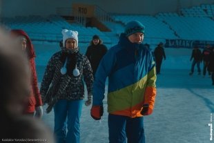 Флешмоб "Выбирай спорт" на Центральном стадионе