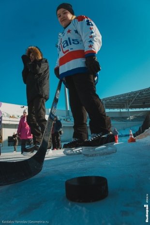 Флешмоб "Выбирай спорт" на Центральном стадионе